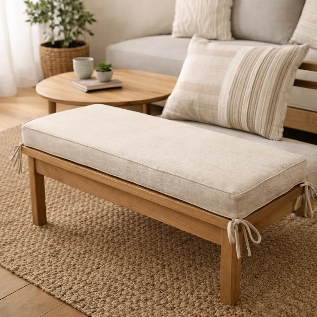 Bộ Mẫu Catalogue Nệm Ngồi Đẹp – Đa Dạng Mẫu & Chất Liệu 13 Nệm dài cho ghế băng thiết kế tối giản, êm ái