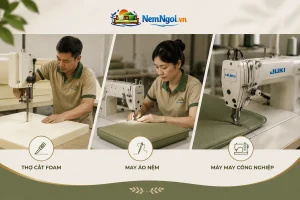quy trinh gia cong nem ghe cao su