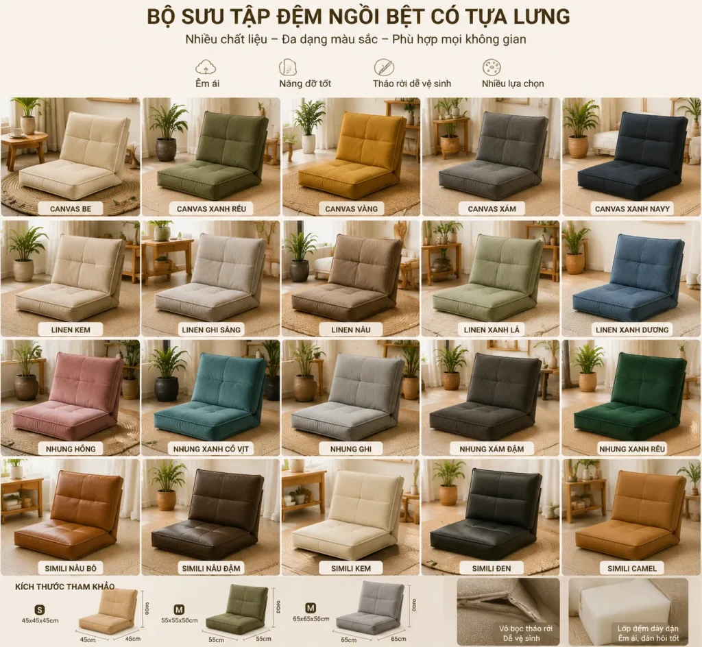Tùy vào mục đích sử dụng để chọn đúng loại đệm 
