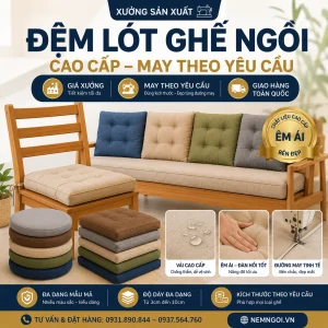 xuong san xuat dem lot ghe ngoi