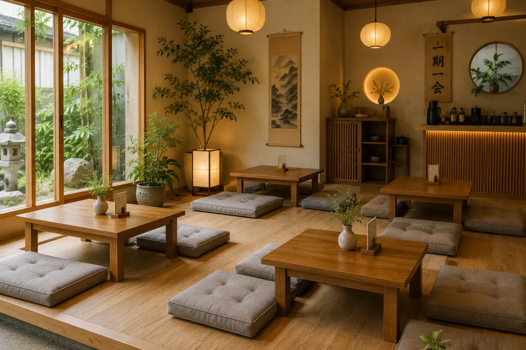 Nệm Ngồi Bệt Cao Cấp giúp tạo khu vực ngồi trẻ trung và khác biệt cho quán cà phê