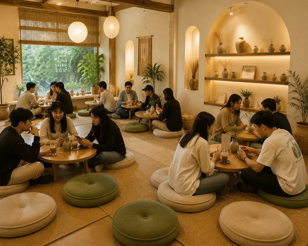 Đệm Bệt 20 Đệm bệt tạo phong cách gần gũi và tăng trải nghiệm khách hàng.