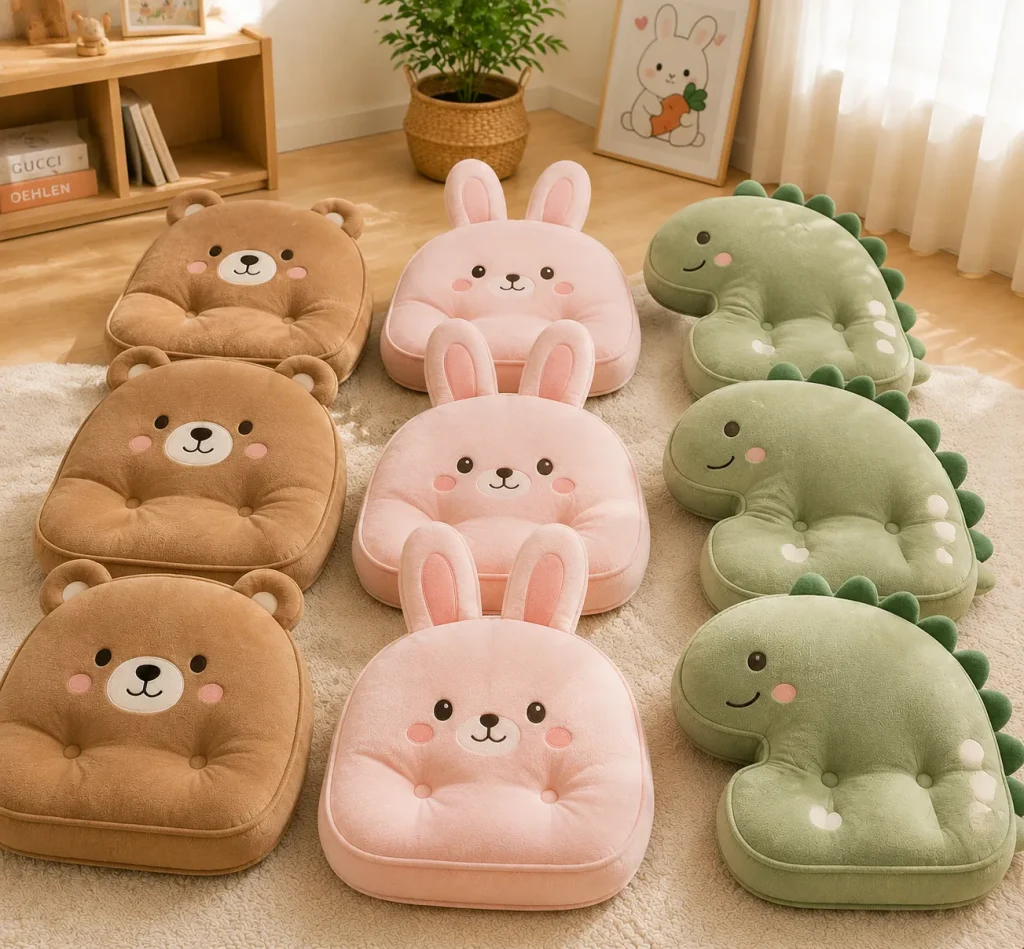 Đệm Ngồi Em Bé Tại TPHCM | Giá Tốt, Nhiều Mẫu Đẹp, May Theo Size 9 Đệm Ngồi Em Bé hình thú được nhiều bé yêu thích