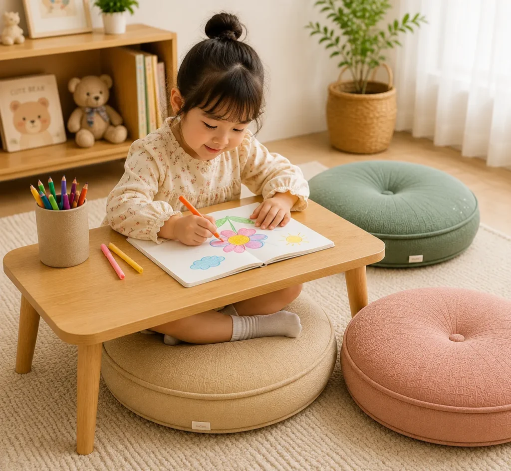 Đệm Ngồi Em Bé Tại TPHCM | Giá Tốt, Nhiều Mẫu Đẹp, May Theo Size 3 Đệm Ngồi Em Bé giúp bé ngồi học và vui chơi thoải mái