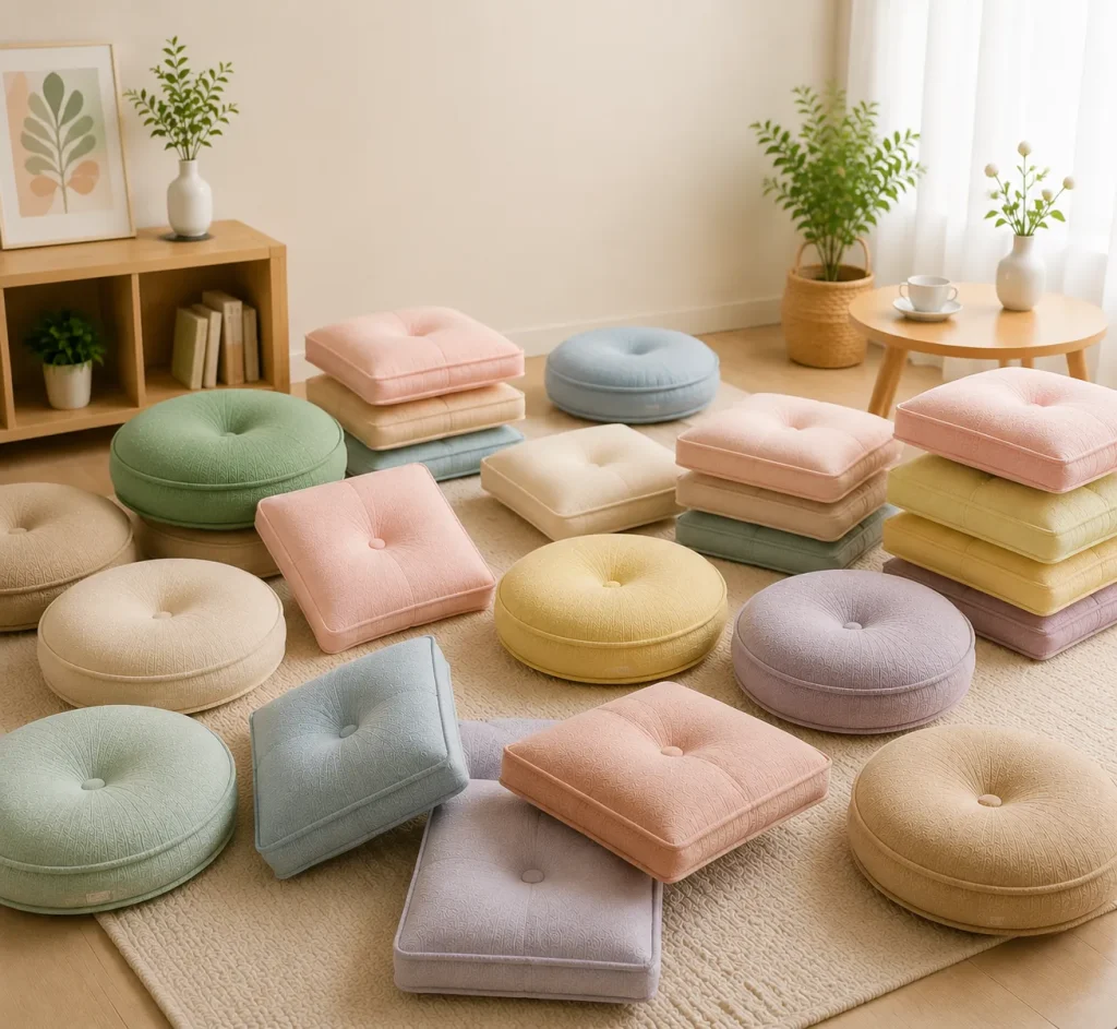 Đệm Ngồi Em Bé Tại TPHCM | Giá Tốt, Nhiều Mẫu Đẹp, May Theo Size 5 Đệm Ngồi Em Bé nhiều màu sắc phù hợp phòng trẻ em